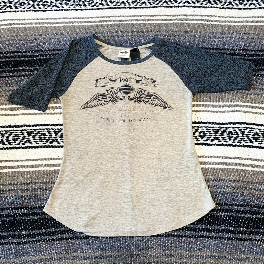 Women's Harley-Davidson Baseball Tee